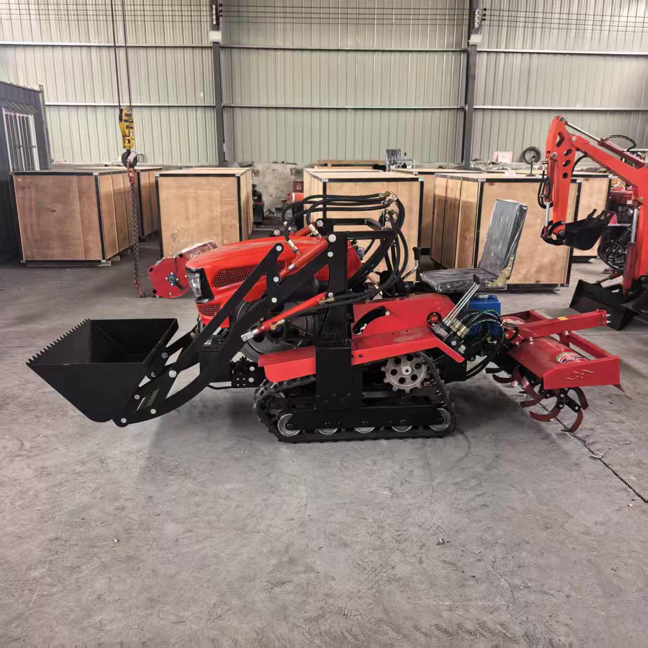 Agriculture Farming Work - Trator Mini de Borracha 25HP 35HP