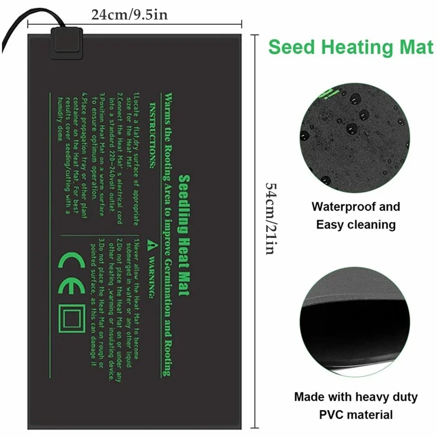 Tapete de calor para mudas, 4  - Seedling Heat Mat avaliação e preço