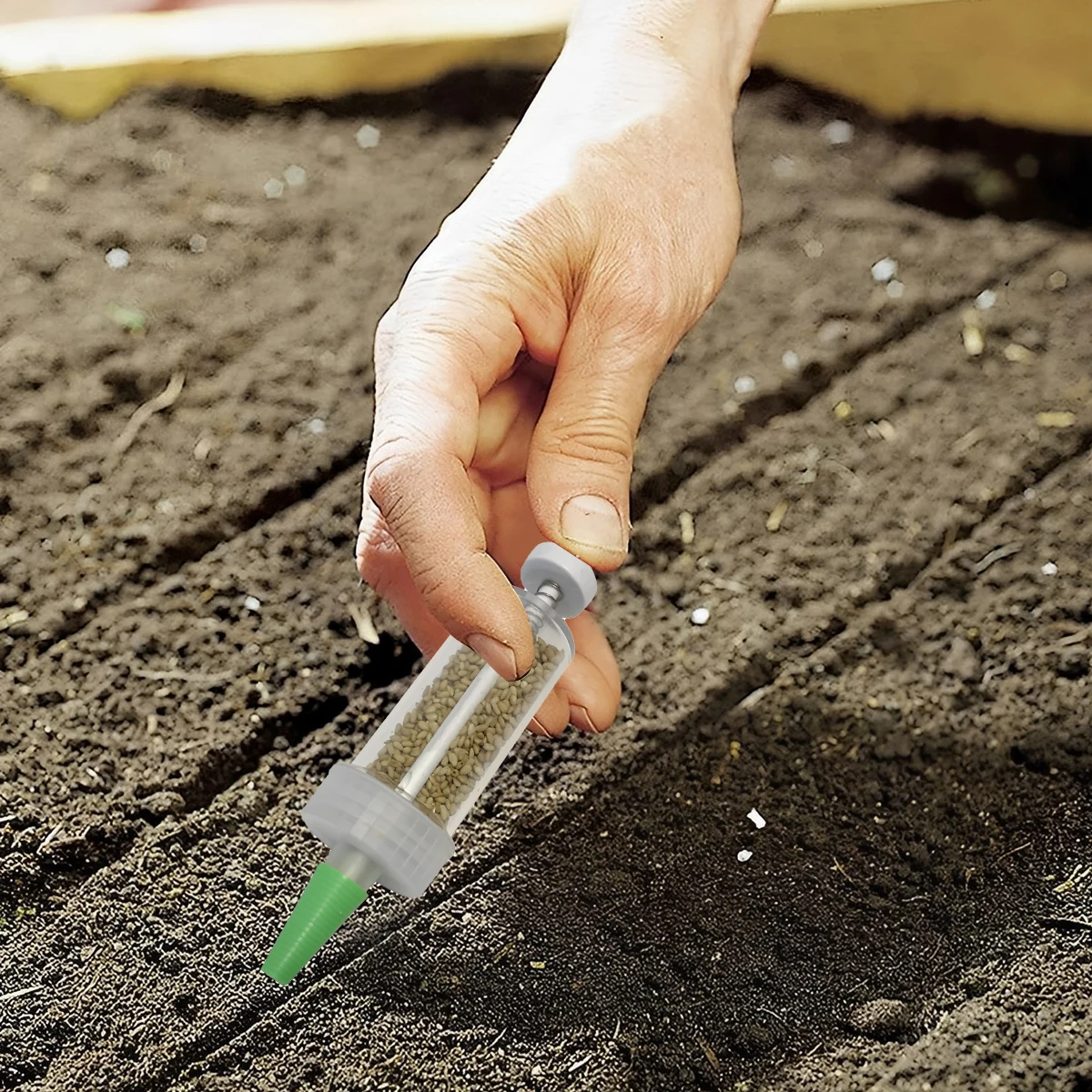 Mini dispensador de sementes d - Manual Seeder Hand avaliação e preço