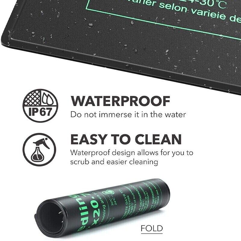 Lerway 21w esteira de aquecime - Seedling Heat Mat avaliação e preço