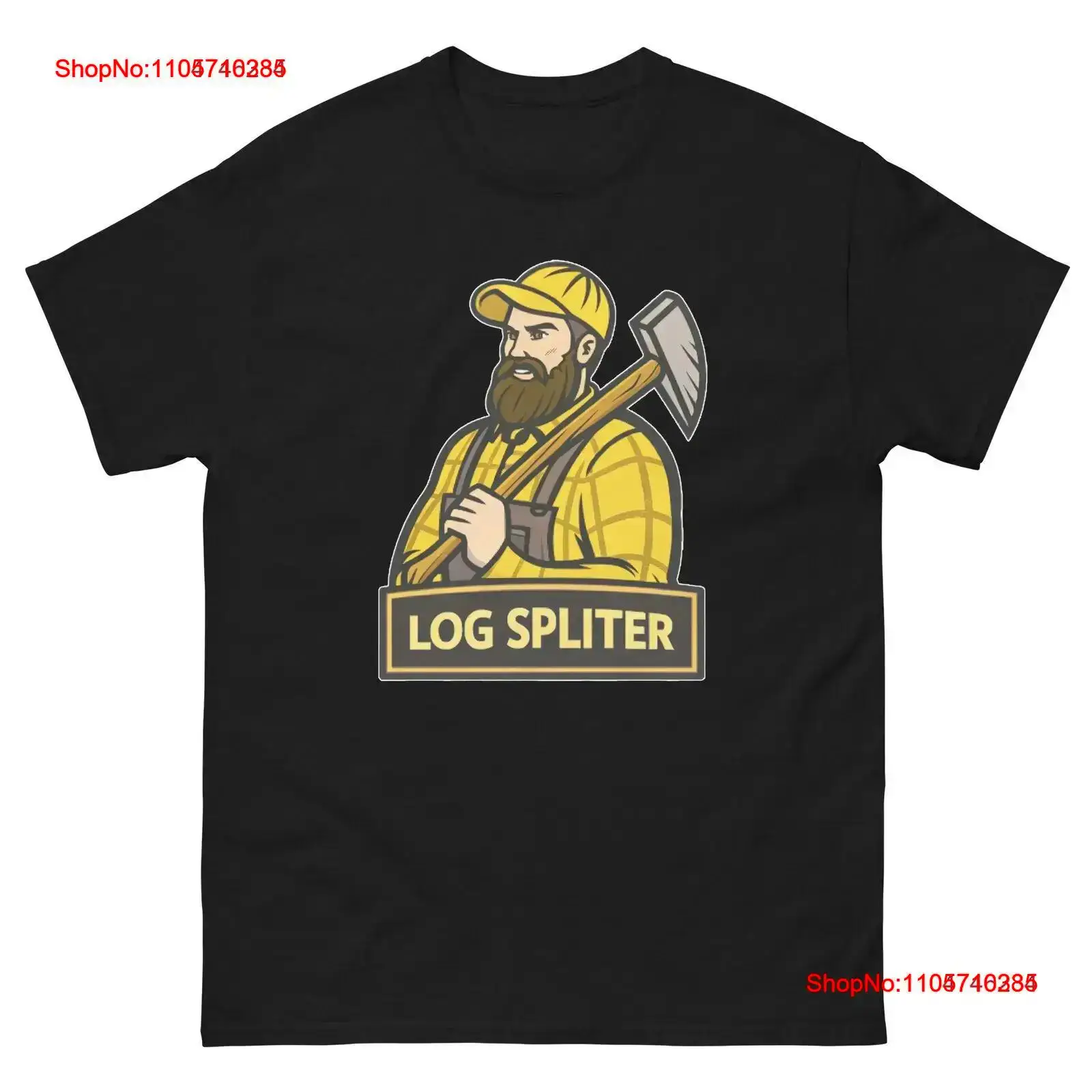 Camiseta Log Splitter Farming  - Agriculture Farming Logos avaliação e preço