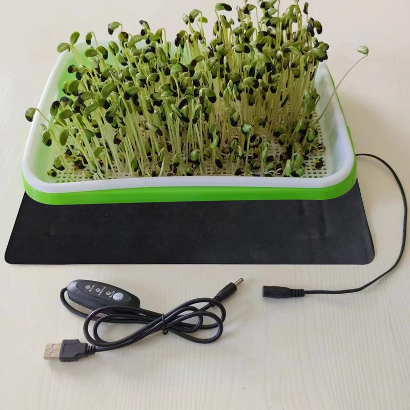 8.5w usb mudas esteiras de cal - Seedling Heat Mat avaliação e preço