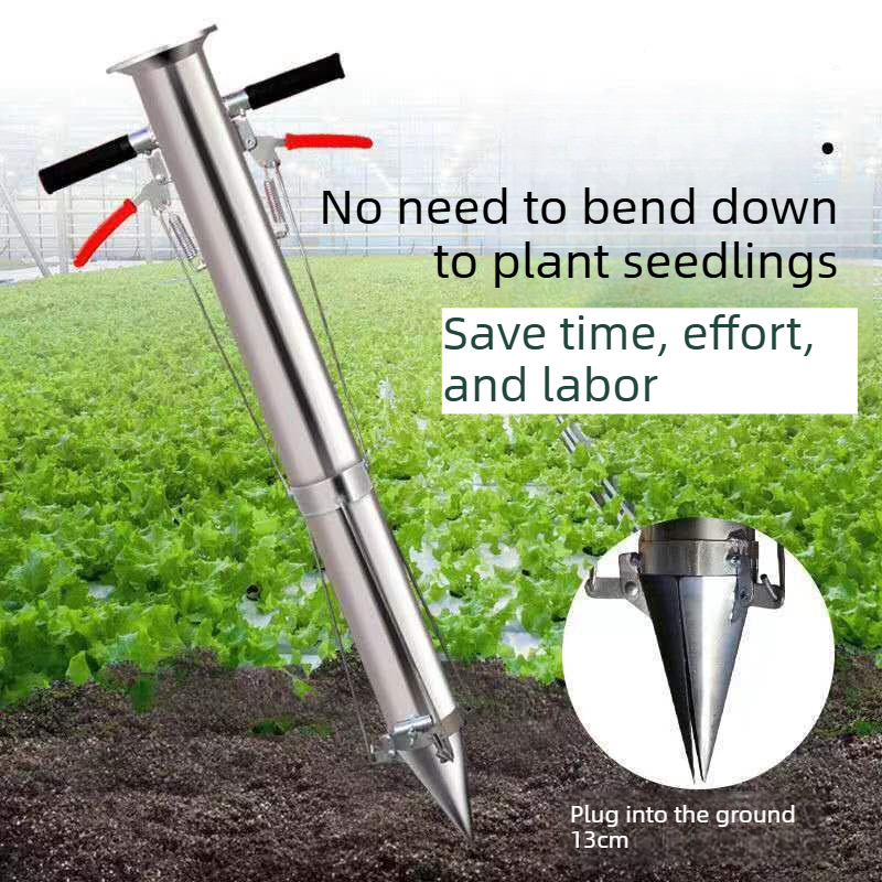 Plantador Manual de Mudas em A - Manual Seeder Hand avaliação e preço