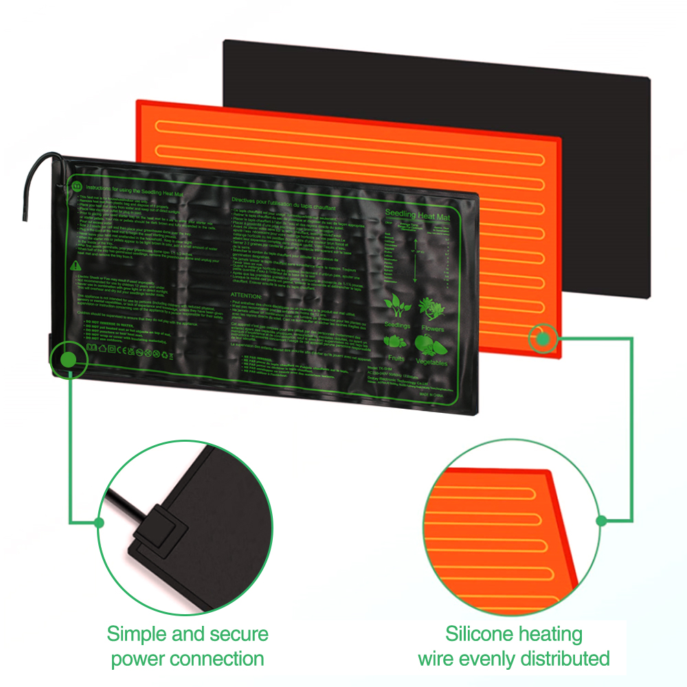Almofada de aquecimento de mud - Seedling Heat Mat avaliação e preço