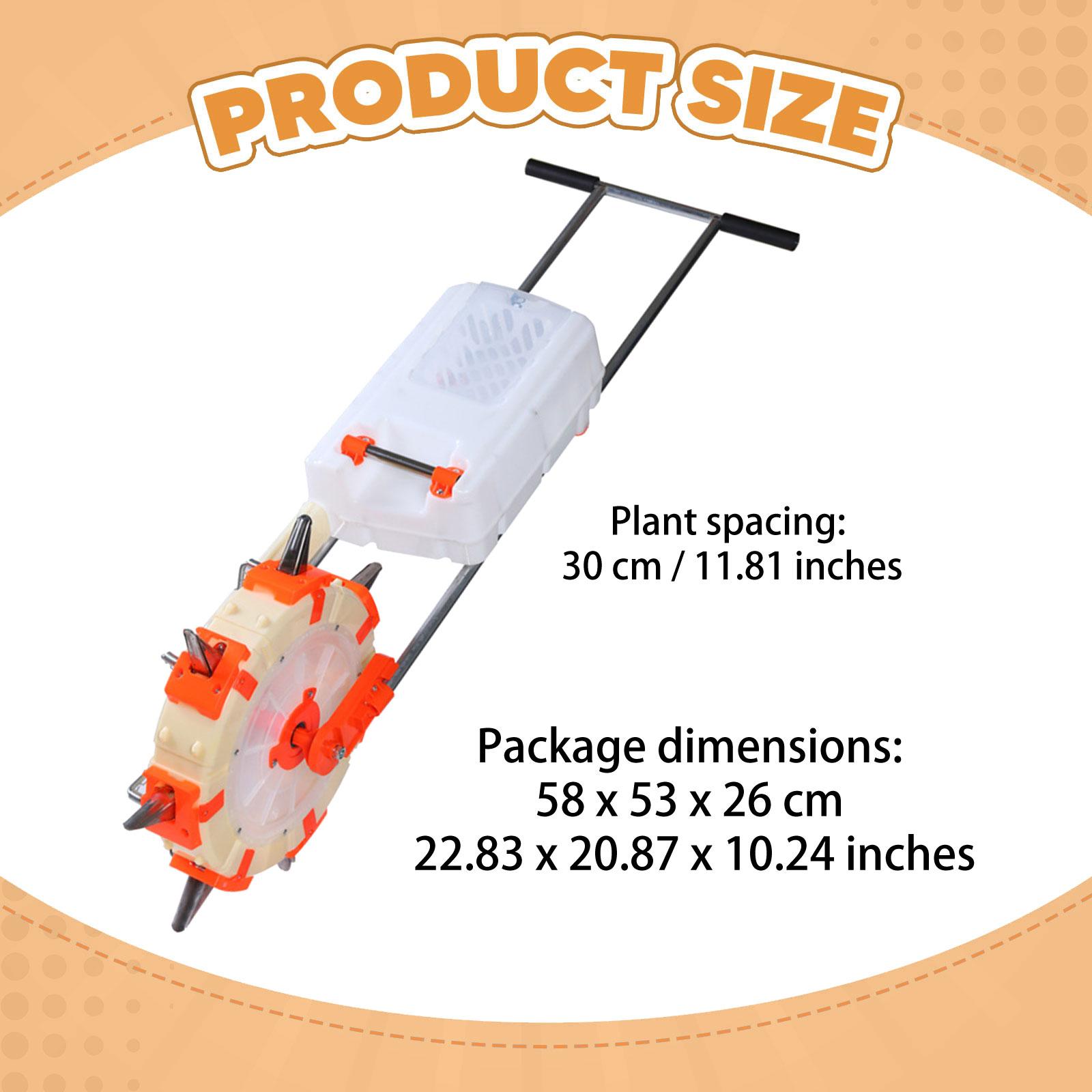 Semeador Manual com Adubador,  - Manual Seeder Hand avaliação e preço