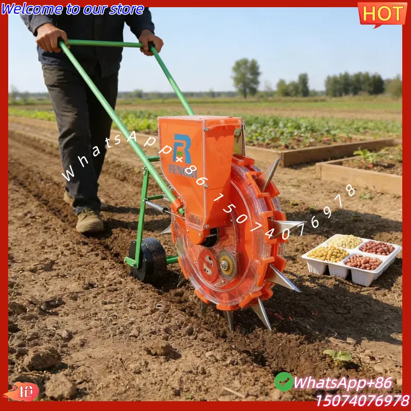 2026 Máquina Semeadora Manual  - Manual Seeder Hand avaliação e preço