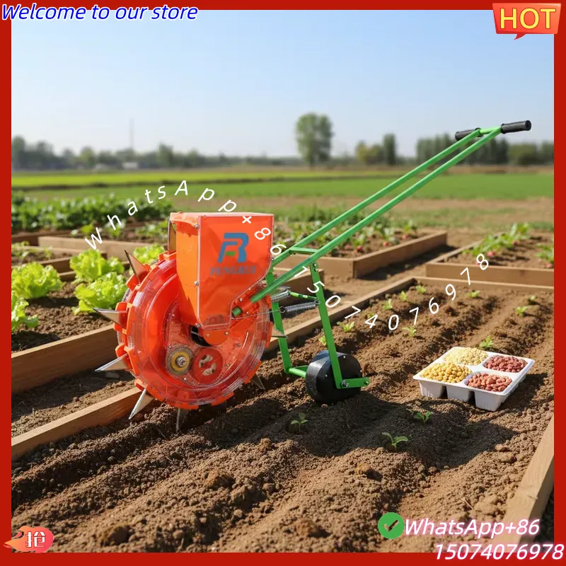 2026 Máquina Semeadora Manual  - Manual Seeder Hand avaliação e preço