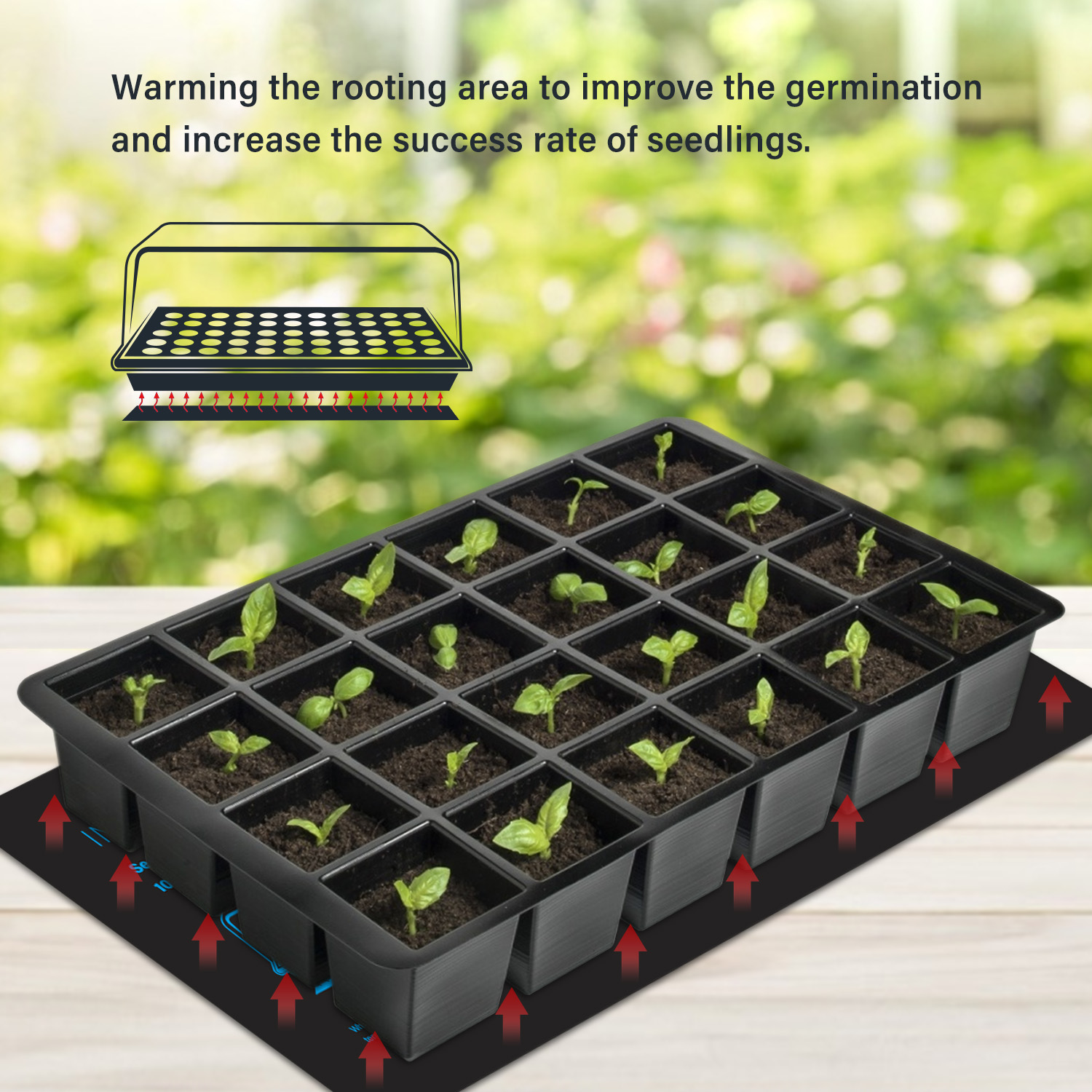 20.75x10cm ue/eua/reino unido/ - Seedling Heat Mat avaliação e preço