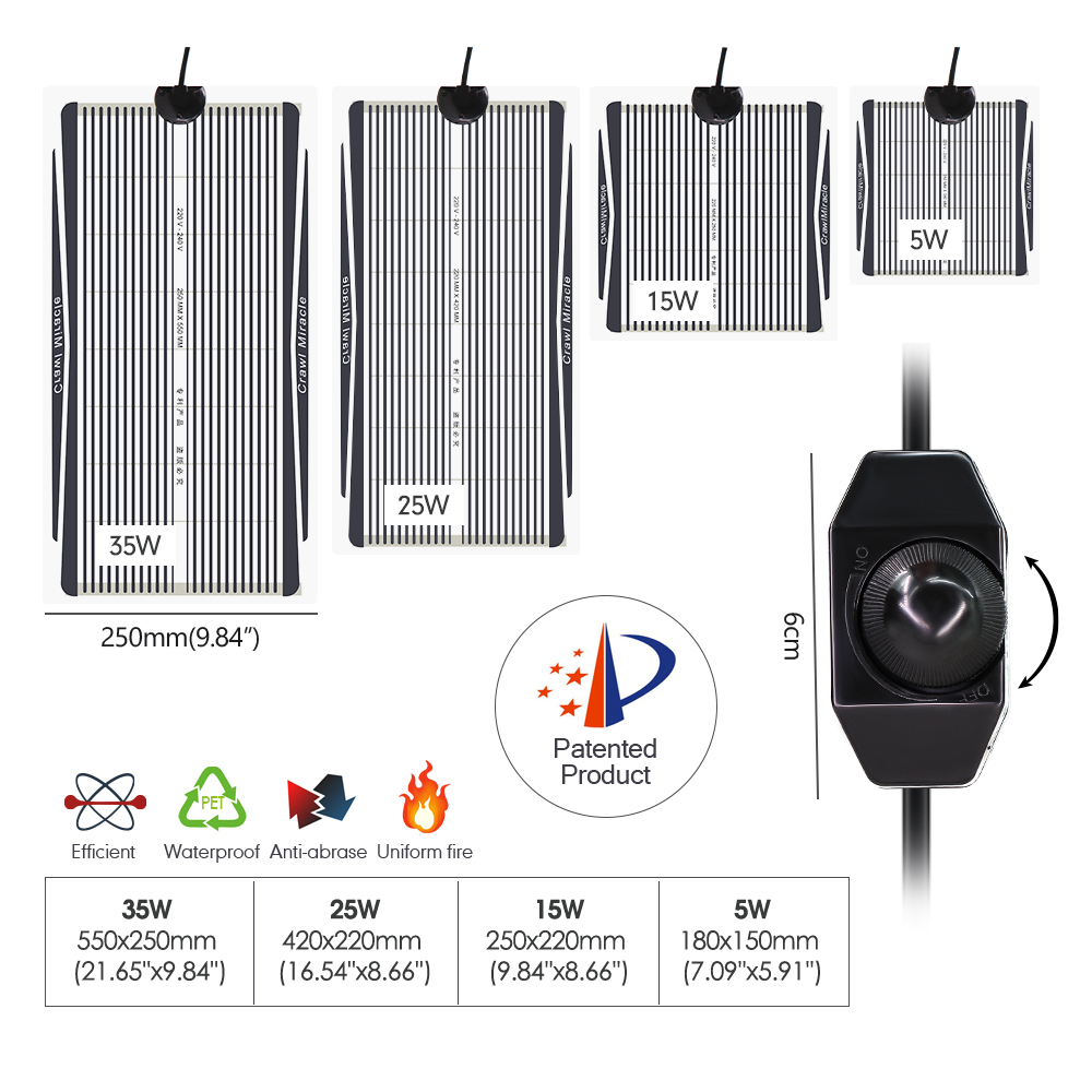 Material de grafeno ue/au/rein - Seedling Heat Mat avaliação e preço